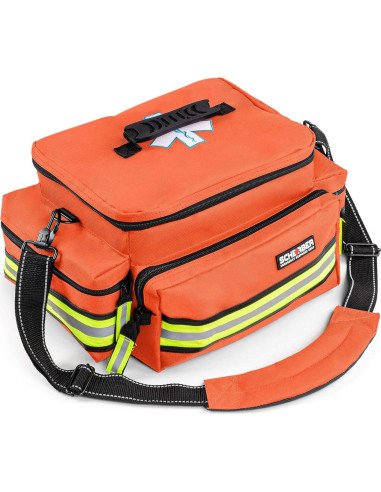 Kit de Trauma Profesional Scherber con 200 Suministros - Naranja