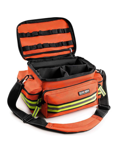 Kit de Trauma Profesional Scherber con 200 Suministros - Naranja