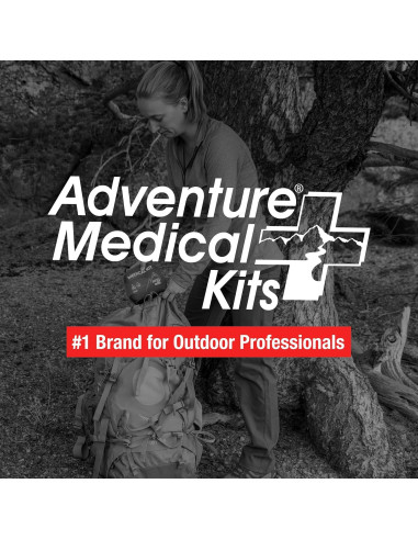 Kit de Primeros Auxilios Adventure Medical Kits - Senderismo - Para 2 Personas - Incluye Almohadilla de Trauma y Guía
