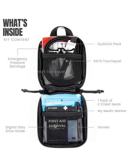 Kit de Primeros Auxilios Mi Medic PRO - 380g, Gris Kit de Primeros Auxilios Mi Medic PRO - 380g, Gris