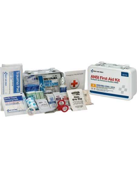 Kit de Primeros Auxilios Only 90755 para 10 Personas - 71 Piezas Kit de Primeros Auxilios Only 90755 para 10 Personas - 71 Piezas