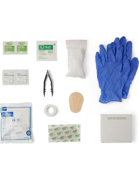 Kit de Primeros Auxilios CURAD 175 Piezas en Estuche Duro Kit de Primeros Auxilios CURAD 175 Piezas en Estuche Duro