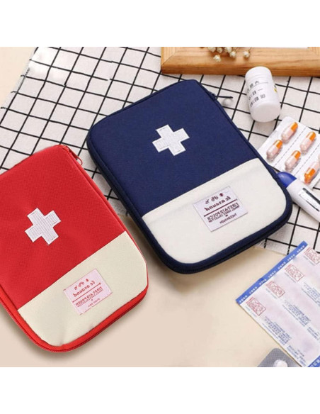 Mini Kit de Primeros Auxilios JiathreeJ 40g Impermeable Mini Kit de Primeros Auxilios JiathreeJ 40g Impermeable