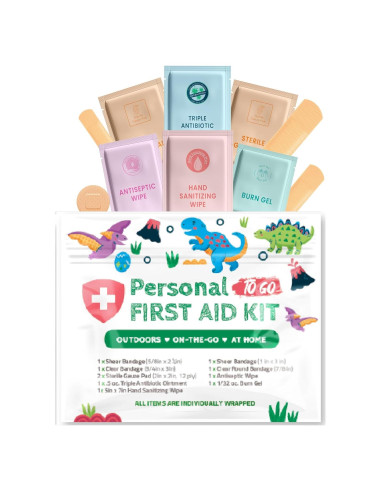 Kit de Primeros Auxilios Portátil pH Advantage - Dinosaurios
