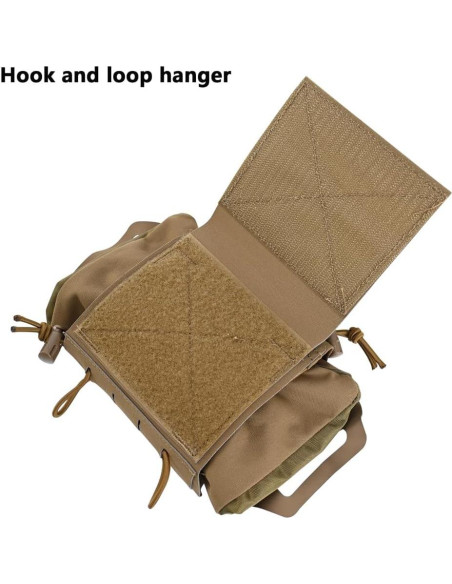 Bolsa IFAK SABADO Marrón Coyote 19x6x29cm Kit Primeros Auxilios Bolsa IFAK SABADO Marrón Coyote 19x6x29cm Kit Primeros Auxilios
