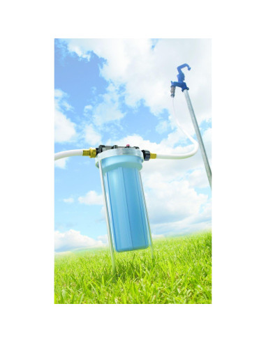 Filtro de Agua Camco EVO RV 40631 - Filtración Avanzada 5 Micrones