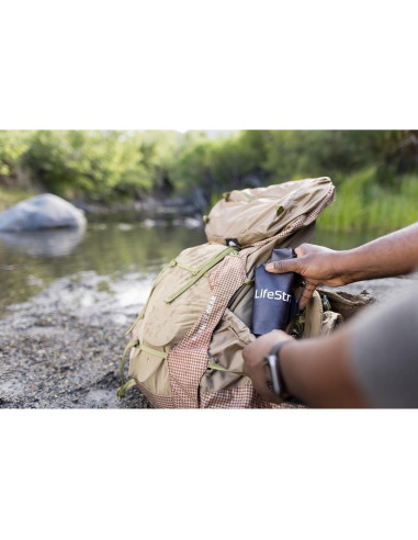 Filtro de Agua por Gravedad LifeStraw Peak 3L Gris Oscuro