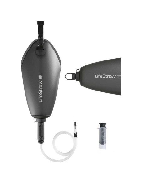 Filtro de Agua por Gravedad LifeStraw Peak 3L Gris Oscuro Filtro de Agua por Gravedad LifeStraw Peak 3L Gris Oscuro