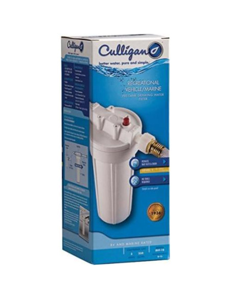 Filtro de Agua Externo Culligan RVF-10 para RV, 946L Filtro de Agua Externo Culligan RVF-10 para RV, 946L