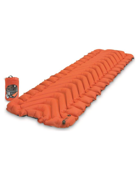 Almohadilla Inflable Klymit Static V Aislada 182.88x58.42cm Naranja Almohadilla Inflable Klymit Static V Aislada 182.88x58.42cm Naranja