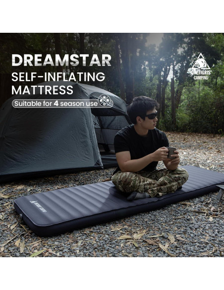 Colchón de Aire Individual OneTigris Dreamstar 198x60cm Colchón de Aire Individual OneTigris Dreamstar 198x60cm
