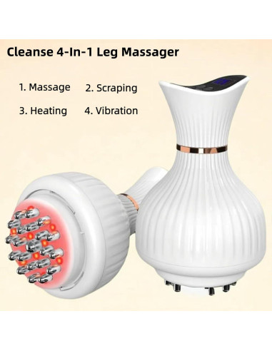 Masajeador de Piernas Cleanse 4 en 1 Portátil Recargable