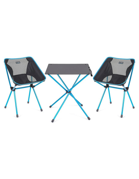 Conjunto Mesa y Sillas de Camping Helinox - Plegable y Portátil Conjunto Mesa y Sillas de Camping Helinox - Plegable y Portátil