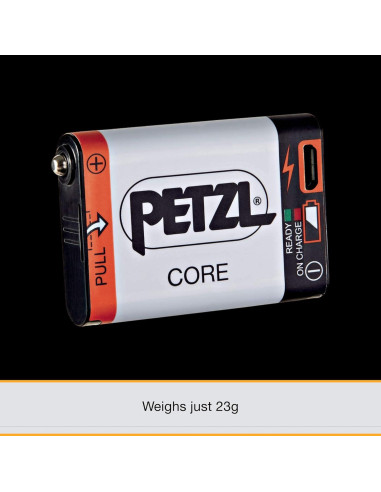 Batería Recargable Petzl ACCU CORE 1250 mAh para Linternas