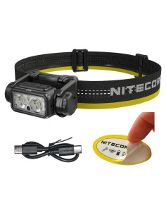 Linterna Frontal Nitecore NU45 1700 Lúmenes USB-C Camping