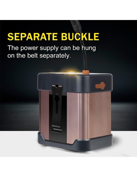 Linterna Frontal LED PINSAI HL 22000mAh Impermeable Caza Linterna Frontal LED PINSAI HL 22000mAh Impermeable Caza