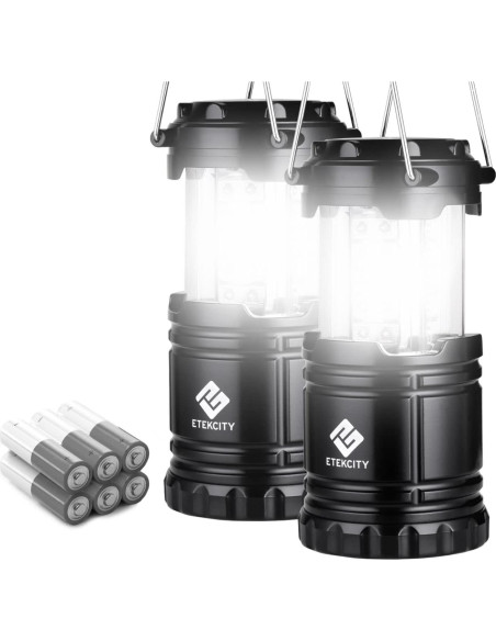 Energizer Linterna de Cabeza LED + Etekcity Linterna Camping 2-Pack Energizer Linterna de Cabeza LED + Etekcity Linterna Camping 2-Pack