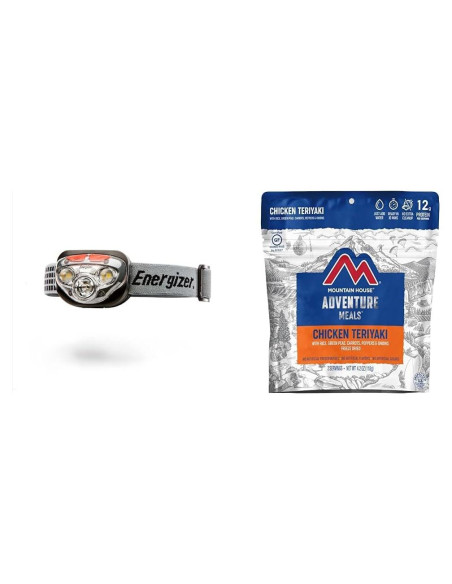 Paquete Linterna Frontal LED Energizer + Comida Mountain House Paquete Linterna Frontal LED Energizer + Comida Mountain House