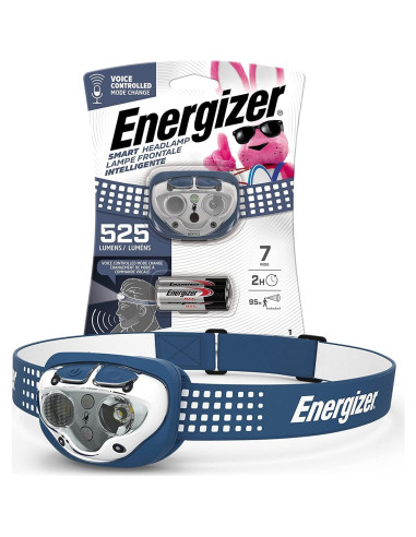 Linterna Frontal Energizer Recargable 400 y 525 Lúmenes LED