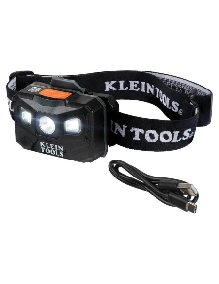 Linterna Frontal Recargable Klein Tools 56048 400 Lúmenes Linterna Frontal Recargable Klein Tools 56048 400 Lúmenes