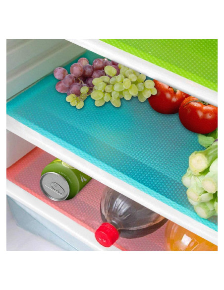 16 Alfombrillas para Refrigerador Shinywear Lavables 44.96x29.46cm 16 Alfombrillas para Refrigerador Shinywear Lavables 44.96x29.46cm