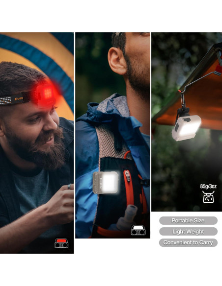 Linterna Frontal Recargable EverBrite con Sensor de Movimiento Linterna Frontal Recargable EverBrite con Sensor de Movimiento
