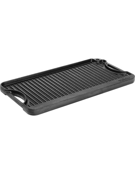 Plancha de Hierro Fundido VEVOR 50.8x25.4 cm Reversible Plancha de Hierro Fundido VEVOR 50.8x25.4 cm Reversible