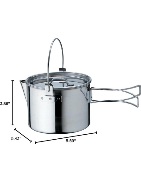 Hervidor Snow Peak No. 1 Acero Inoxidable 0.9L Camping Hervidor Snow Peak No. 1 Acero Inoxidable 0.9L Camping