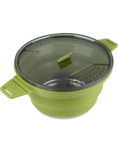 Olla Plegable de Silicona 2.5L Restaurantware con Tapa 2