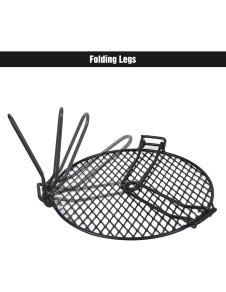Parrilla Plegable REDCAMP para Fogata de Hierro 31x17 cm Parrilla Plegable REDCAMP para Fogata de Hierro 31x17 cm