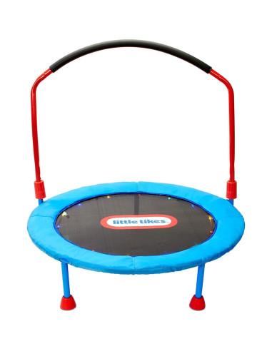 Trampolín iluminado Little Tikes 0.91m con manija plegable