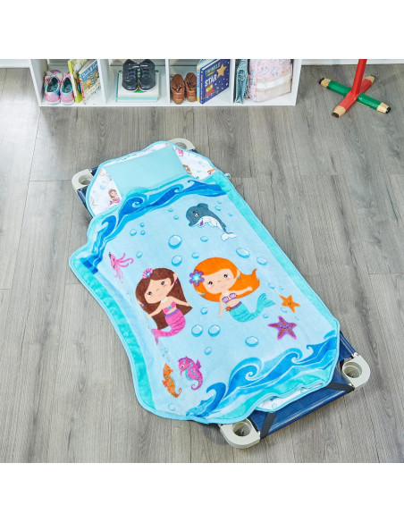 Mate de Siesta Everyday Kids Sirena 50x127 cm con Almohada Mate de Siesta Everyday Kids Sirena 50x127 cm con Almohada