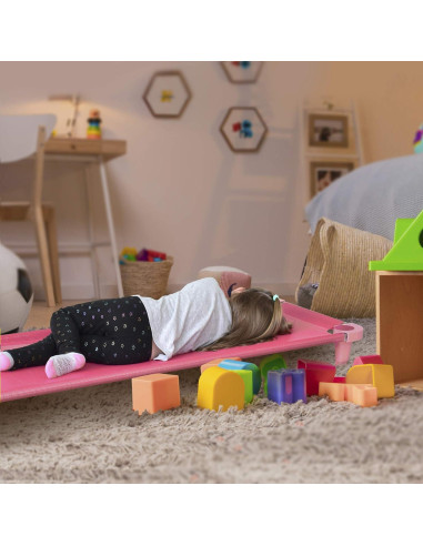 Cama de Siesta Acrimet para Niños, Portátil y Apilable 132 cm