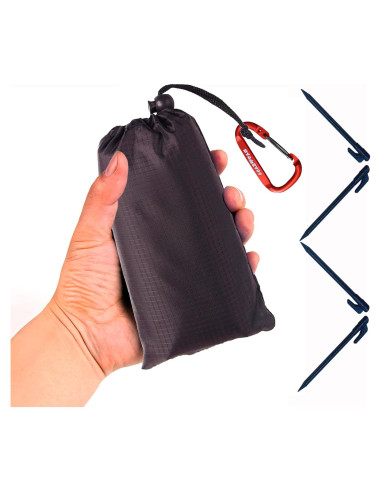 Lona de Camping Impermeable Acazmpar 200x140cm Ultraligera