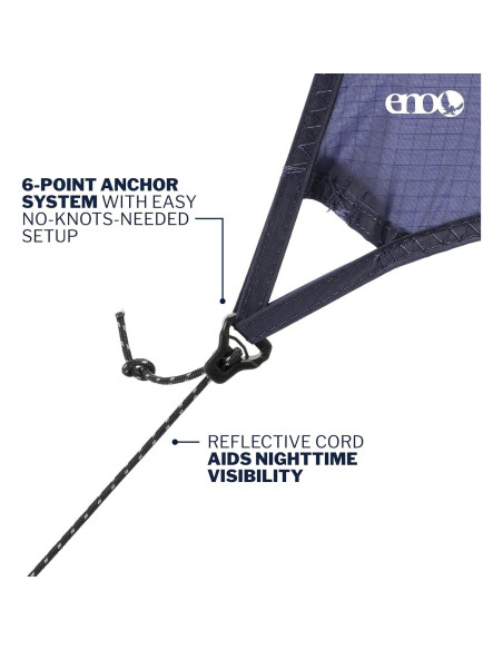Lona de Lluvia ENO ProFly 3.23x1.93m Ultraligera Marino Lona de Lluvia ENO ProFly 3.23x1.93m Ultraligera Marino