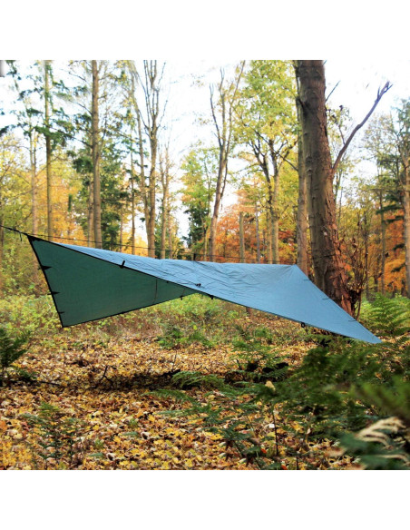 DD Hammocks Tarp 4x4 Marrón Coyote - Lona Impermeable 4m x 4m DD Hammocks Tarp 4x4 Marrón Coyote - Lona Impermeable 4m x 4m