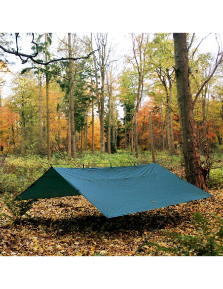 DD Hammocks Tarp 4x4 Marrón Coyote - Lona Impermeable 4m x 4m DD Hammocks Tarp 4x4 Marrón Coyote - Lona Impermeable 4m x 4m