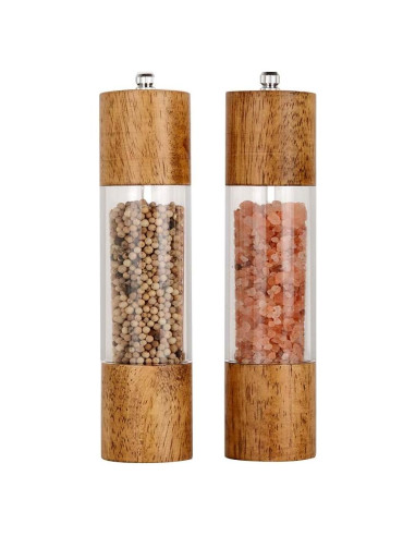 Juego de Molinillos de Sal y Pimienta XWXO 20,32 cm