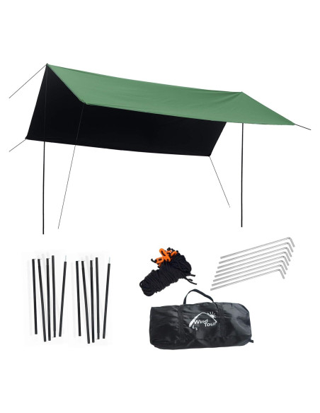 Toldo Portátil Wind Tour 299.72x299.72 cm Resistente al Agua UV Toldo Portátil Wind Tour 299.72x299.72 cm Resistente al Agua UV