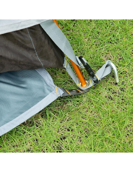 Sombra de Tienda Bessport Impermeable 230x100 cm para Camping Sombra de Tienda Bessport Impermeable 230x100 cm para Camping