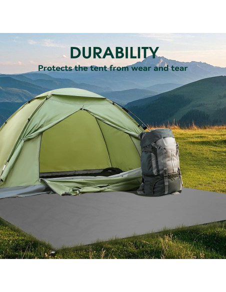 Huella de tienda JAICOM 4 personas 240x210cm impermeable Huella de tienda JAICOM 4 personas 240x210cm impermeable