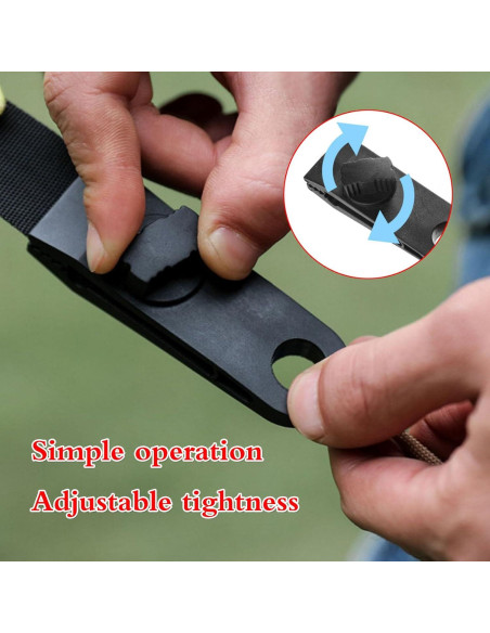 30 Clips de Tarp Alta Resistencia Senylanhxy con Cuerdas y Mosquetones 30 Clips de Tarp Alta Resistencia Senylanhxy con Cuerdas y Mosquetones