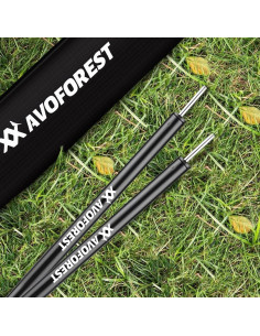 Postes ajustables para tienda AVOFOREST 79-193cm 2pcs 2