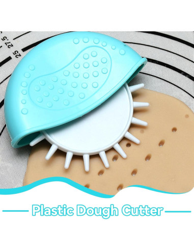 Cortadores de Masa 4PCS Agatige para Hornear DIY