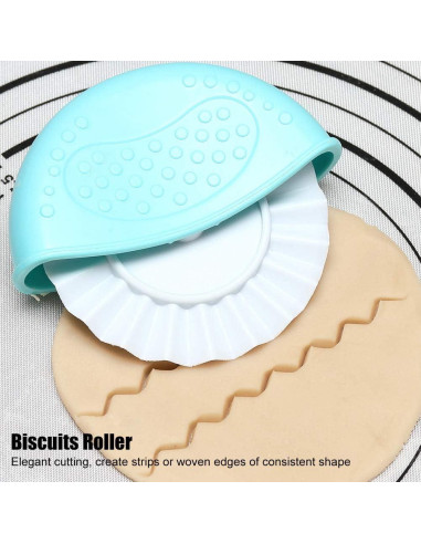 Cortadores de Masa 4PCS Agatige para Hornear DIY