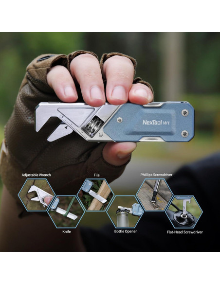 NexTool Multiherramienta 6 en 1 con Cuchillo y Destornilladores NexTool Multiherramienta 6 en 1 con Cuchillo y Destornilladores