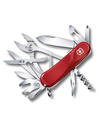Cuchillo Suizo Victorinox Evolution S557, 21 Funciones, Rojo