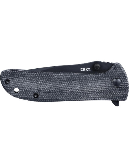 Cuchillo Plegable CRKT Drifter EDC 6450BLK con Serraciones Veff Cuchillo Plegable CRKT Drifter EDC 6450BLK con Serraciones Veff
