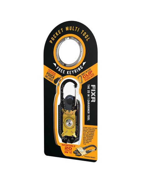 Multi-Herramienta True Utility FIXR 20 en 1 Acero Inoxidable Multi-Herramienta True Utility FIXR 20 en 1 Acero Inoxidable