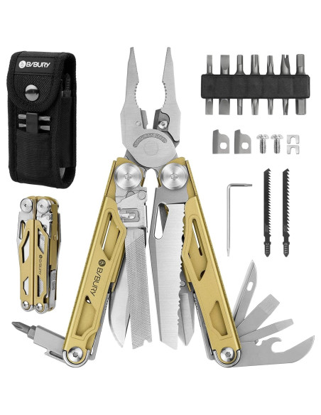 Multiherramienta BIBURY Pro BI2045 31 en 1 con Funda Multiherramienta BIBURY Pro BI2045 31 en 1 con Funda